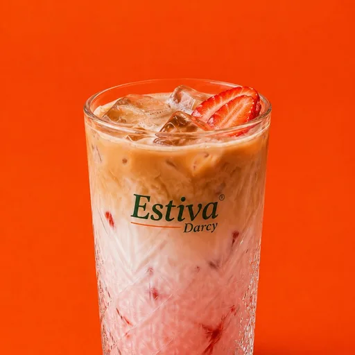 Strawberry Ice Latte